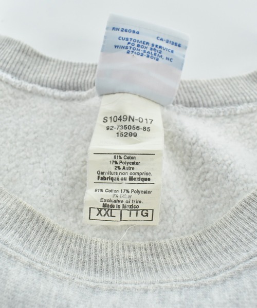 Champion(チャンピオン)の「【USED】Y2K Champion "HOLY CROSS" リバースウィーブ スウェット(スウェット・メンズ・グレー・XX-LARGE)」の13枚目の写真