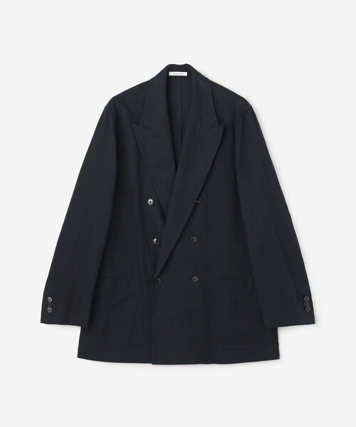 Bshop(ビショップ)の「CHEMISE D'ADAM | 〈別注〉SHIRT JACKET MEN(テーラードジャケット・メンズ・ネイビー・38/40)」の2枚目の写真