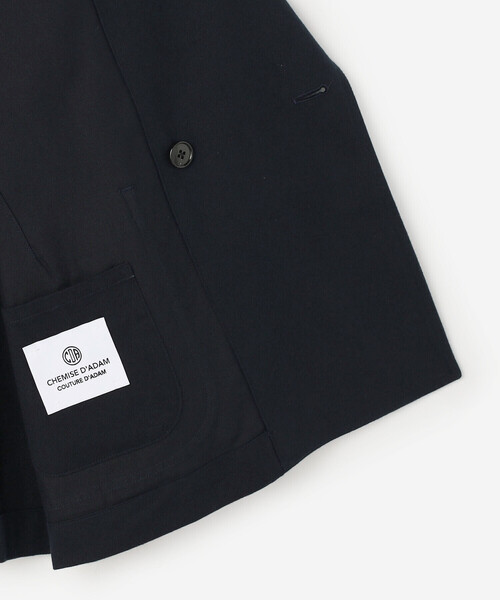 Bshop(ビショップ)の「CHEMISE D'ADAM | 〈別注〉SHIRT JACKET MEN(テーラードジャケット・メンズ・ネイビー・38/40)」の7枚目の写真