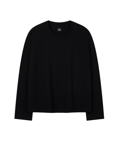 1989STANDARD(1989スタンダード)の「クロップドロングスリーブ(SKLSTDBASIC)(Tシャツ/カットソー・メンズ・ホワイト/ブラック/グレー/ワイン・MEDIUM/LARGE/X-LARGE)」の1枚目の写真