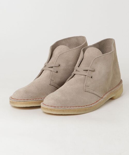 SHIPS（シップス）の「CLARKS:DESERT BOOT（ブーツ・メンズ・ブラック/ベージュ・8.5/7/7.5/8/9/6.5）」の2枚目の写真