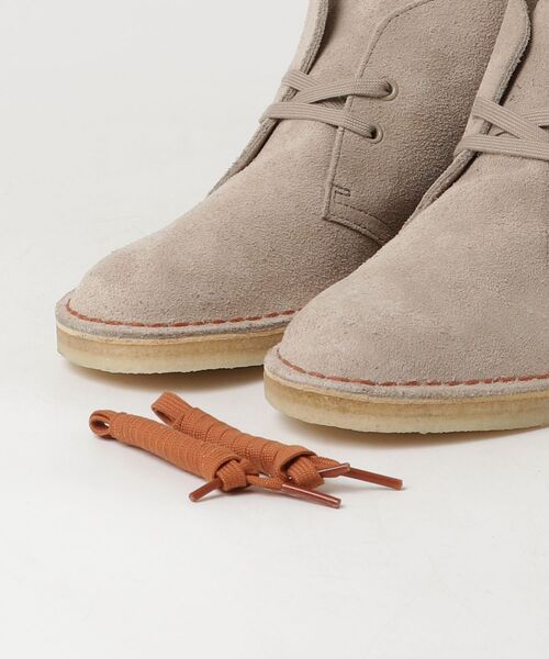 SHIPS（シップス）の「CLARKS:DESERT BOOT（ブーツ・メンズ・ブラック/ベージュ・8.5/7/7.5/8/9/6.5）」の4枚目の写真