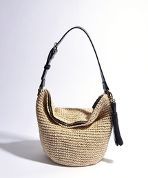 SHIPS | 《予約》レザーショルダーペーパーバッグ◆■(かごバッグ)