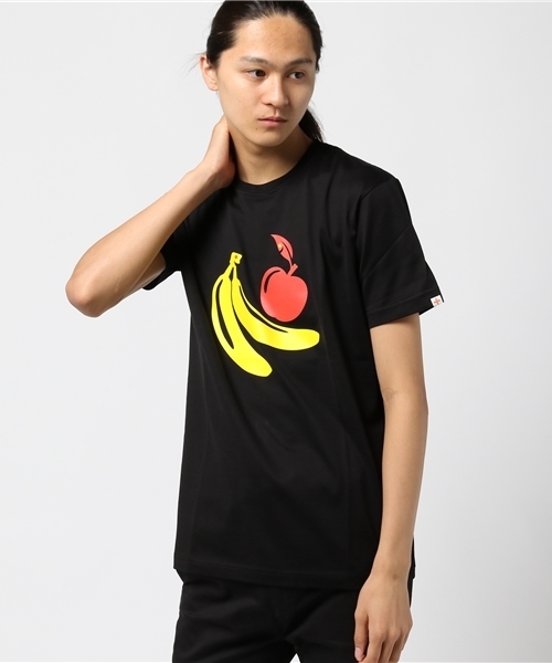 HEAD PORTER（ヘッドポーター）の「HELLO! TEE（Tシャツ/カットソー・メンズ・ホワイト/ブラック・X-LARGE/SMALL/LARGE/MEDIUM）」の4枚目の写真