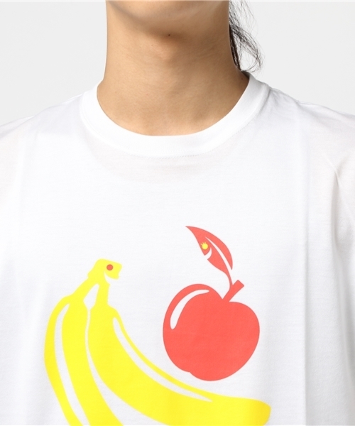 HEAD PORTER（ヘッドポーター）の「HELLO! TEE（Tシャツ/カットソー・メンズ・ホワイト/ブラック・X-LARGE/SMALL/LARGE/MEDIUM）」の7枚目の写真