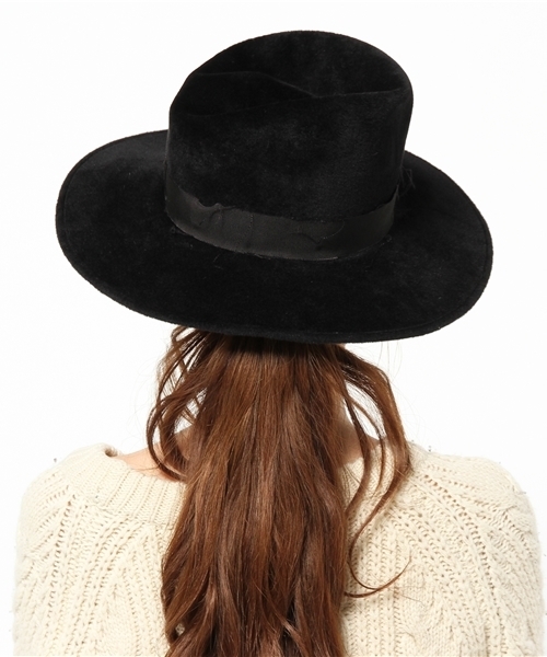 KIJIMA TAKAYUKI（キジマ　タカユキ）の「KIJIMA TAKAYUKI ハット（ハット・レディース・ブラック・FREE）」の3枚目の写真