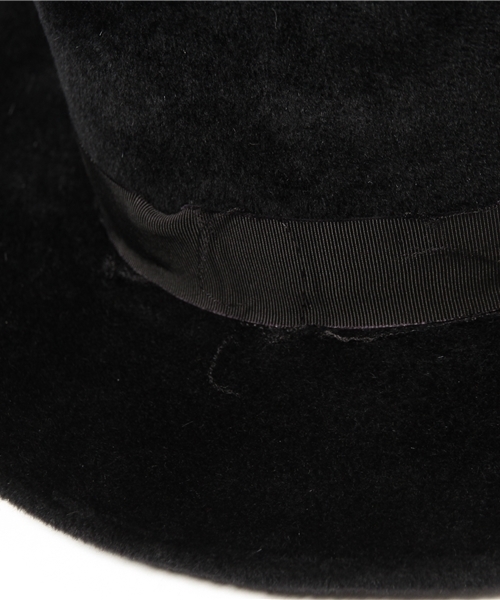 KIJIMA TAKAYUKI（キジマ　タカユキ）の「KIJIMA TAKAYUKI ハット（ハット・レディース・ブラック・FREE）」の4枚目の写真