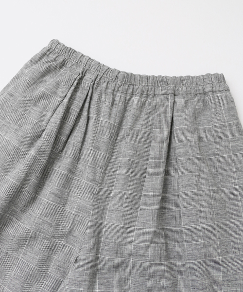 かぐれ(カグレ)の「かぐれ グレンチェックタックパンツ(その他パンツ・レディース・ブラック/ブラウン・FREE)」の14枚目の写真