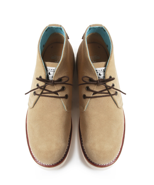 SILAS(サイラス)の「SILAS×JW×UBIQ CHUKKA BOOTS(ブーツ・メンズ・ブラック/ベージュ・8.5/9/9.5/10)」の2枚目の写真