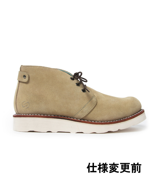 SILAS(サイラス)の「SILAS×JW×UBIQ CHUKKA BOOTS(ブーツ・メンズ・ブラック/ベージュ・8.5/9/9.5/10)」の3枚目の写真