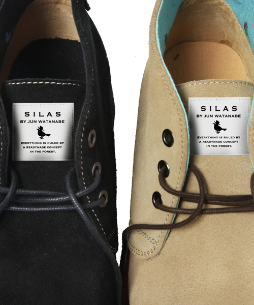 SILAS(サイラス)の「SILAS×JW×UBIQ CHUKKA BOOTS(ブーツ・メンズ・ブラック/ベージュ・8.5/9/9.5/10)」の7枚目の写真