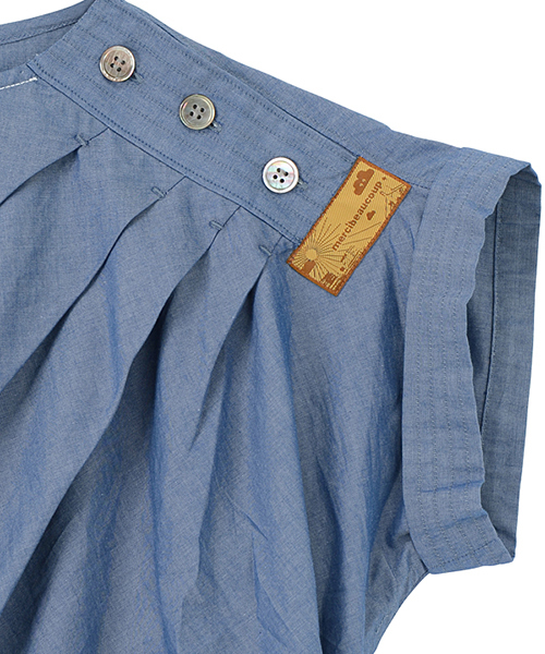 mercibeaucoup,(メルシーボークー)の「S 【別注】うすダン(シャツ/ブラウス・レディース・ブルー・01)」の11枚目の写真