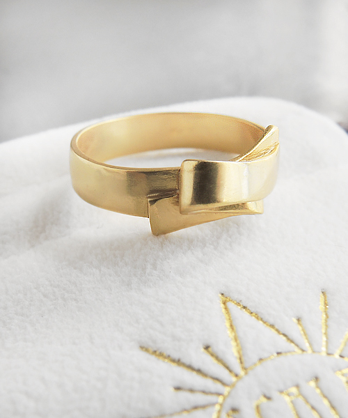 SCALA（スカラ）の「【SCALA/スカラ】Windingリング（リング・レディース・シルバー/ゴールド/アンティークゴールド/アンティークシルバー・#13/#11）」の4枚目の写真