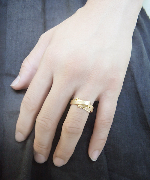 SCALA（スカラ）の「【SCALA/スカラ】Windingリング（リング・レディース・シルバー/ゴールド/アンティークゴールド/アンティークシルバー・#13/#11）」の8枚目の写真