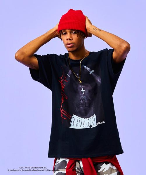 MONKEY TIME（モンキータイム）の「＜2PAC × monkey time＞ PHOTO PRINT TEE/Tシャツ ◆（Tシャツ/カットソー・メンズ・ホワイト/ブラック・LARGE/X-LARGE/SMALL/MEDIUM）」の8枚目の写真