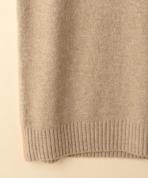 coen（コーエン）の「【手洗いできる】袖ボリュームタートルネックニットワンピース（ワンピース・レディース・ダークグレー/ベージュ/ピンク・FREE）」の11枚目の写真