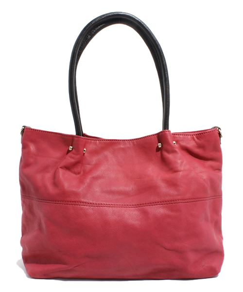 NANO universe（ナノユニバース）の「King Medal(キング メダル)/ プレーン レザー トートバッグ(S)（トートバッグ・メンズ・ブラック/カーキ/ブルー/グリーン/レッド/グレー/ライトブラウン/ブラウン/ダークブラウン・FREE）」の9枚目の写真