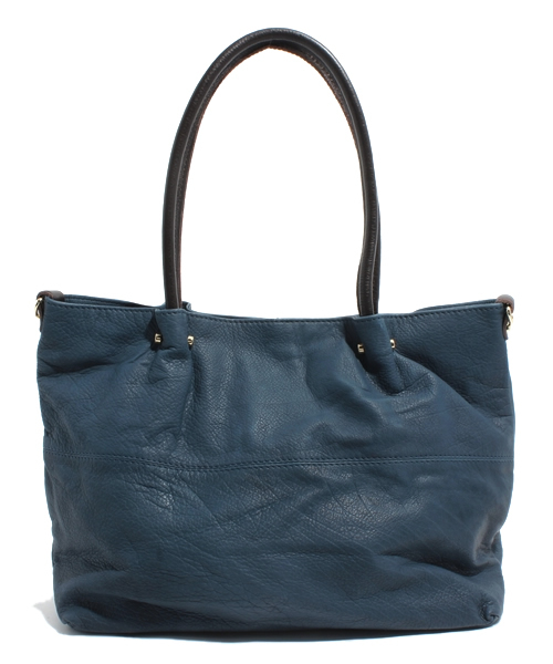 NANO universe（ナノユニバース）の「King Medal(キング メダル)/ プレーン レザー トートバッグ(S)（トートバッグ・メンズ・ブラック/カーキ/ブルー/グリーン/レッド/グレー/ライトブラウン/ブラウン/ダークブラウン・FREE）」の8枚目の写真