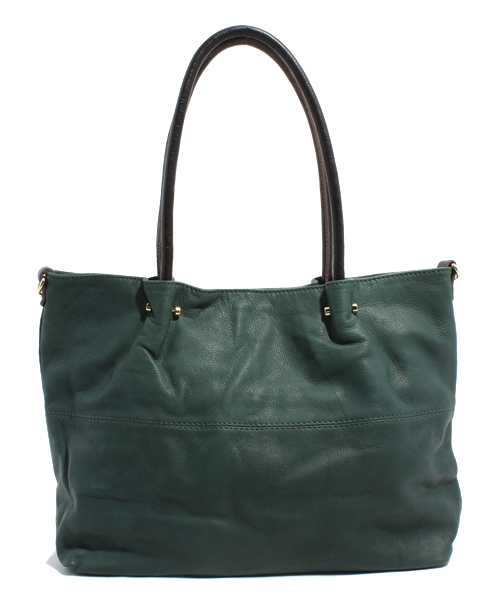 NANO universe（ナノユニバース）の「King Medal(キング メダル)/ プレーン レザー トートバッグ(S)（トートバッグ・メンズ・ブラック/カーキ/ブルー/グリーン/レッド/グレー/ライトブラウン/ブラウン/ダークブラウン・FREE）」の7枚目の写真