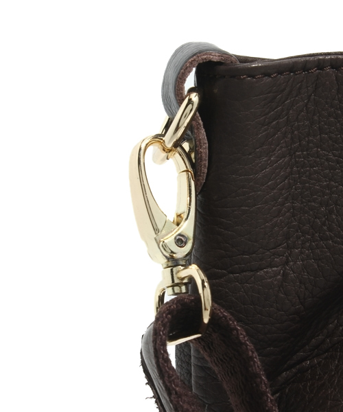 NANO universe（ナノユニバース）の「King Medal(キング メダル)/ プレーン レザー トートバッグ(S)（トートバッグ・メンズ・ブラック/カーキ/ブルー/グリーン/レッド/グレー/ライトブラウン/ブラウン/ダークブラウン・FREE）」の13枚目の写真