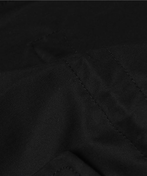 niko and...（ニコアンド）の「リッチFファーミリタリーコート【niko and ...】（ミリタリージャケット・レディース・カーキ/ブラック・LARGE/MEDIUM）」の5枚目の写真