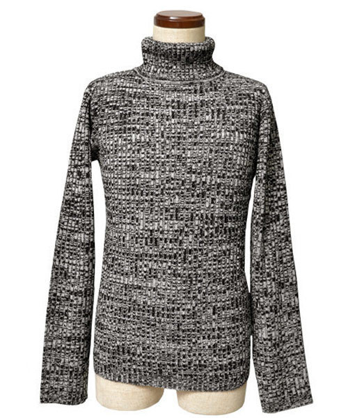 DIVINER（ディヴァイナー）の「リブタートルネックニット セーター（ニット/セーター・メンズ・ブラック系その他3/オフホワイト/ブラック系その他/グレー系その他/ブルー系その他/ブラック系その他2/ブラック・L/XL）」の15枚目の写真