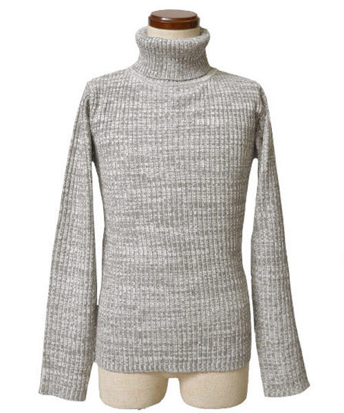 DIVINER（ディヴァイナー）の「リブタートルネックニット セーター（ニット/セーター・メンズ・ブラック系その他3/オフホワイト/ブラック系その他/グレー系その他/ブルー系その他/ブラック系その他2/ブラック・L/XL）」の16枚目の写真