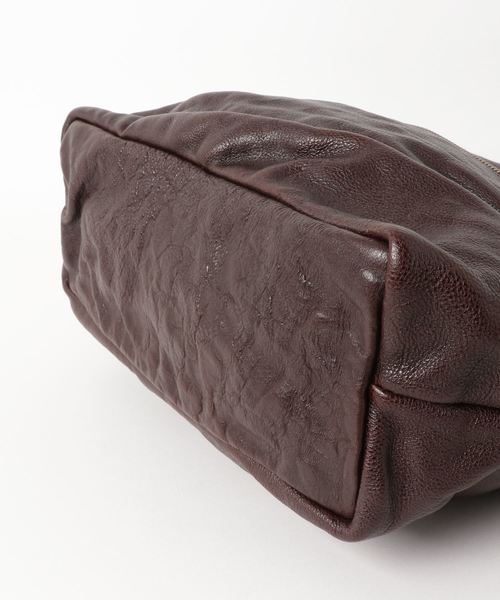 Butler Verner Sails(バトラーヴァーナーセイルス)の「【Butler Verner Sails】2WAY本革シワ加工ショルダー(ショルダーバッグ・メンズ・ブラウン/ブラック・FREE)」の5枚目の写真