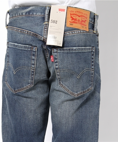 Levi's 502 【W26×L27】W66cm ストレートデニム Levi's リーバイス ジーンズ 502 レギュラーストレート 廃番