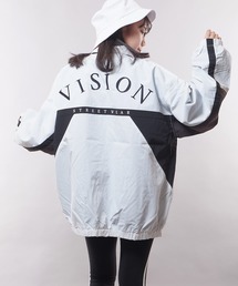 【VISION STREET WEAR】レトロスポーツビッグシルエットナイロンジャケット