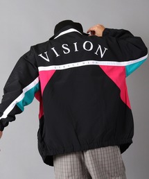 【VISION STREET WEAR】レトロスポーツビッグシルエットナイロンジャケット