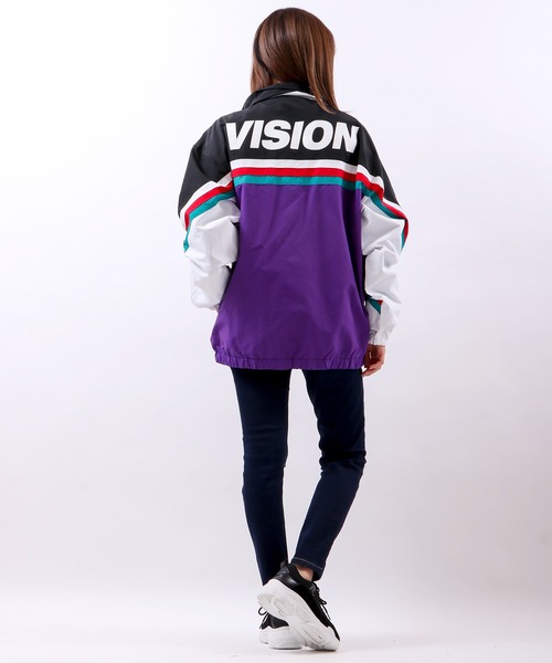 VISION STREET WEAR】レトロスポーツビッグシルエットナイロン