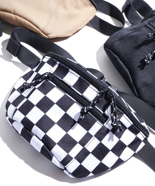 WEGO（ウィゴー）の「WEGO/ミニマムウエストバッグ（ボディバッグ/ウエストポーチ・メンズ・ホワイト/ブラック/パープル/レッド/ピンク/イエロー/ブルー/その他1/キャメル/シルバー/その他2・FREE）」の10枚目の写真