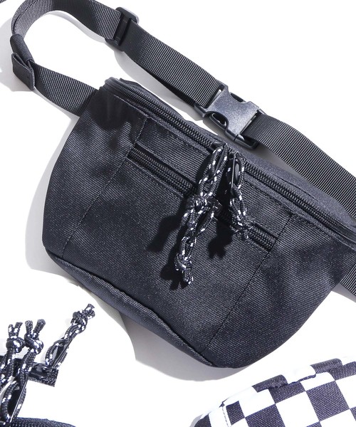 WEGO（ウィゴー）の「WEGO/ミニマムウエストバッグ（ボディバッグ/ウエストポーチ・メンズ・ホワイト/ブラック/パープル/レッド/ピンク/イエロー/ブルー/その他1/キャメル/シルバー/その他2・FREE）」の3枚目の写真