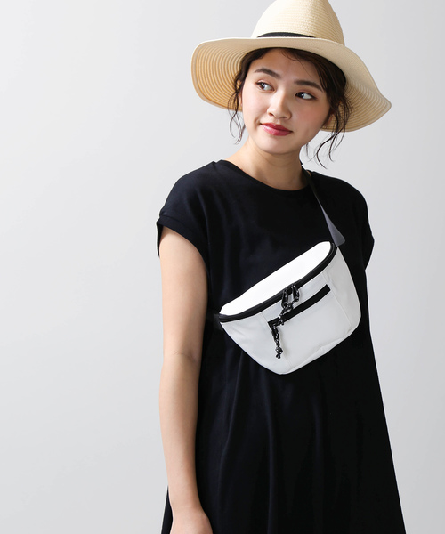 WEGO（ウィゴー）の「WEGO/ミニマムウエストバッグ（ボディバッグ/ウエストポーチ・メンズ・ホワイト/ブラック/パープル/レッド/ピンク/イエロー/ブルー/その他1/キャメル/シルバー/その他2・FREE）」の14枚目の写真