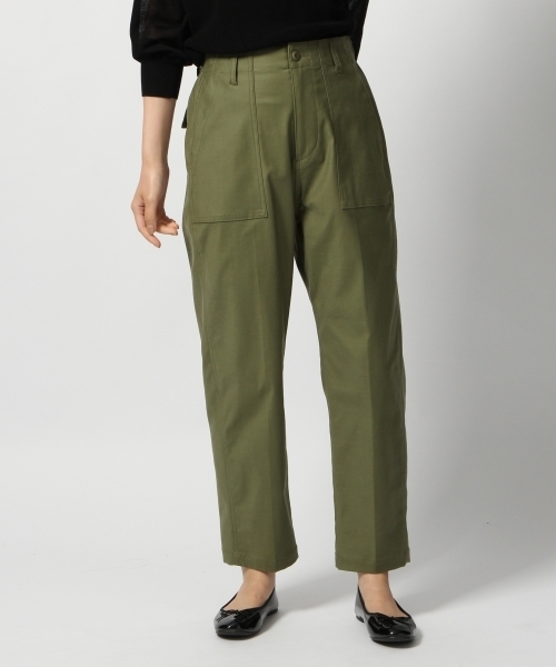 GLOBAL WORK（グローバルワーク）の「【WEB限定サイズ有】バルドマンベイカーパンツ/794486（その他パンツ・レディース・ネイビー/ブラウン/カーキ・SMALL/MEDIUM/X-LARGE/XX-LARGE）」の10枚目の写真