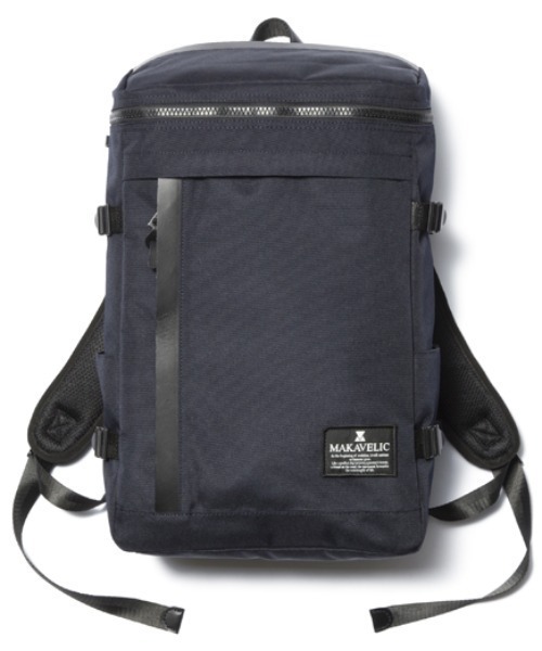 MAKAVELIC(マキャベリック)の「【62】【it】【MAKAVELIC】 CHASE RECTANGLE DAYPACK(バックパック/リュック・レディース・ライトグレー/ダークグレー/ブラック/ダークネイビー・FREE)」の4枚目の写真