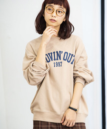 WEGO | WEGO/カレッジロゴプリントスウェット(スウェット)