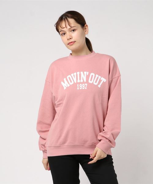 WEGO(ウィゴー)の「WEGO/カレッジロゴプリントスウェット(スウェット・レディース・ベージュ/ネイビー/オフホワイト/ピンク・FREE)」の17枚目の写真