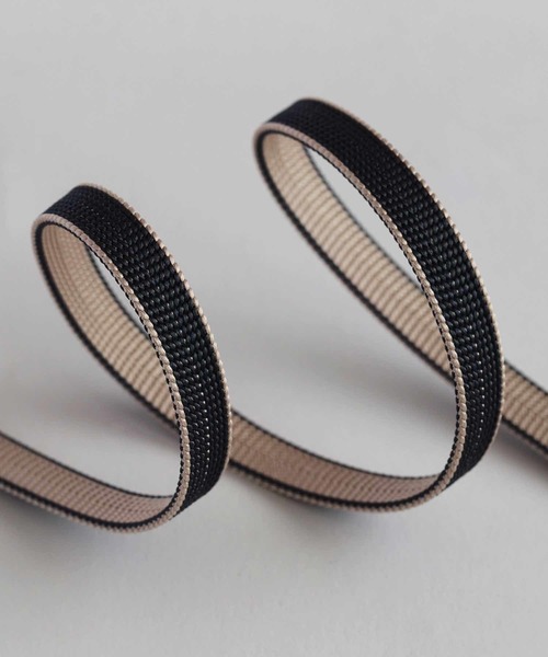 KIMONO MODERN(キモノモダン)の「帯締め-ブリティッシュトラッド(リバーシブル)(和装小物)」|スモークピンク