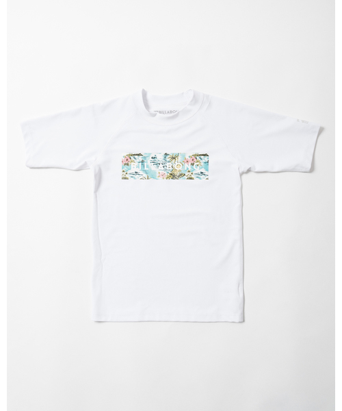 BILLABONG キッズ 半袖 ラッシュガード(90~150)/ビラボン ラッシュガード サーフ ビーチ プール マリンスポーツ アウトドア