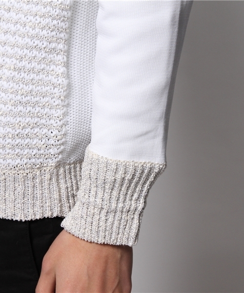 Lui's（ルイス）の「lotholon カーディガン（カーディガン/ボレロ・メンズ・ホワイト・44/46）」の4枚目の写真