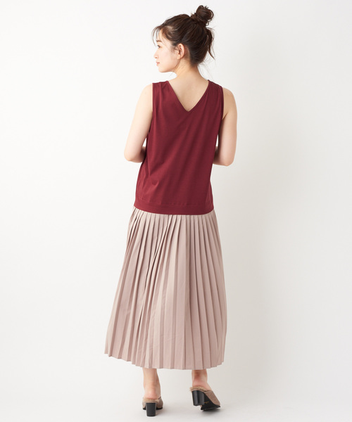 Discoat ディスコート の プリーツドッキングワンピース ワンピース Wear