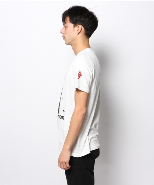 HYSTERIC GLAMOUR(ヒステリックグラマー)の「RS/ROLLING STONES JJF pt UネックT-SH(Tシャツ/カットソー・メンズ・ホワイト・MEDIUM/SMALL/LARGE)」の3枚目の写真