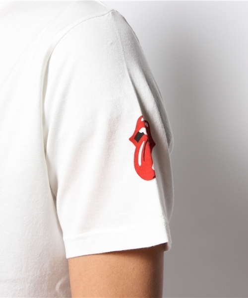 HYSTERIC GLAMOUR(ヒステリックグラマー)の「RS/ROLLING STONES JJF pt UネックT-SH(Tシャツ/カットソー・メンズ・ホワイト・MEDIUM/SMALL/LARGE)」の6枚目の写真