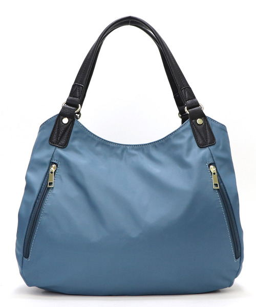 【完売品】everyone ナイロンロゴトートバッグ ブルー everyone nylon logo tote bag