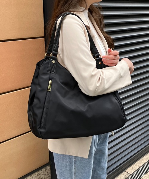新品未使用 everyone ナイロントートバッグ ブラック a6ab35abc0d98320766fbd74a4cd4c