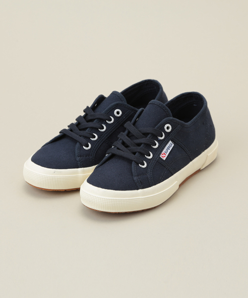 ROSE BUD（ローズバッド）の「(SUPERGA) 2750-PLUS COTO 003J70 【CLASSY掲載】【City Living京都掲載】【LaLaBegin掲載】レースアップスニーカー（スニーカー・レディース・ホワイト/ネイビー/オレンジ系その他/ピンク/グリーン・35/36/39/38/37）」の3枚目の写真