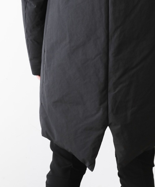 ATTACHMENT（アタッチメント）の「Pe/Nyピーチスキンフーデットダウンコート（ダウンジャケット/コート・メンズ・ブラック/グレー系その他・1/2/3）」の19枚目の写真