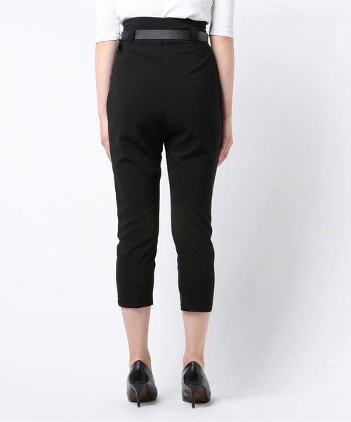 Cheek(チーク)の「ベルト付タックパンツ(その他パンツ・レディース・ブラック/ベージュ・SMALL/MEDIUM)」の3枚目の写真